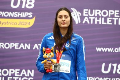[370908] ΣΛΟΒΑΚΙΑ 2024 / ΕΥΡΩΠΑΙΚΟ ΠΡΩΤΑΘΛΗΜΑ ΣΤΙΒΟΥ Κ-18 / 3η ΗΜΕΡΑ (ΜΑΡΚΟΣ ΧΟΥΖΟΥΡΗΣ / EUROKINISSI)